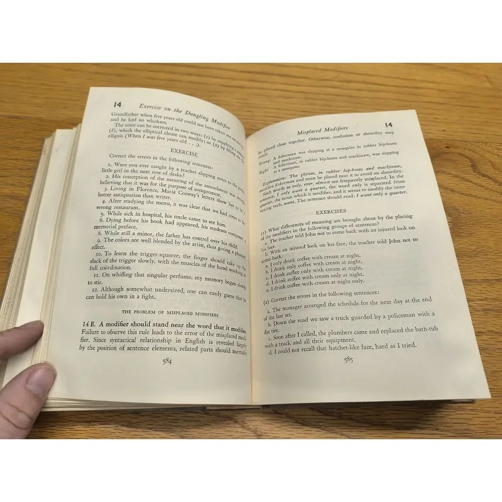 American Composition and Rhetoric by Donald Davidson‎ 1947 Revised Edition (H/C)